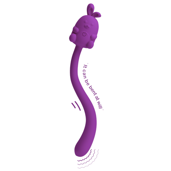 Pretty Love Cute Bunny Flirting Stick Personal Massager - Personal Massagers