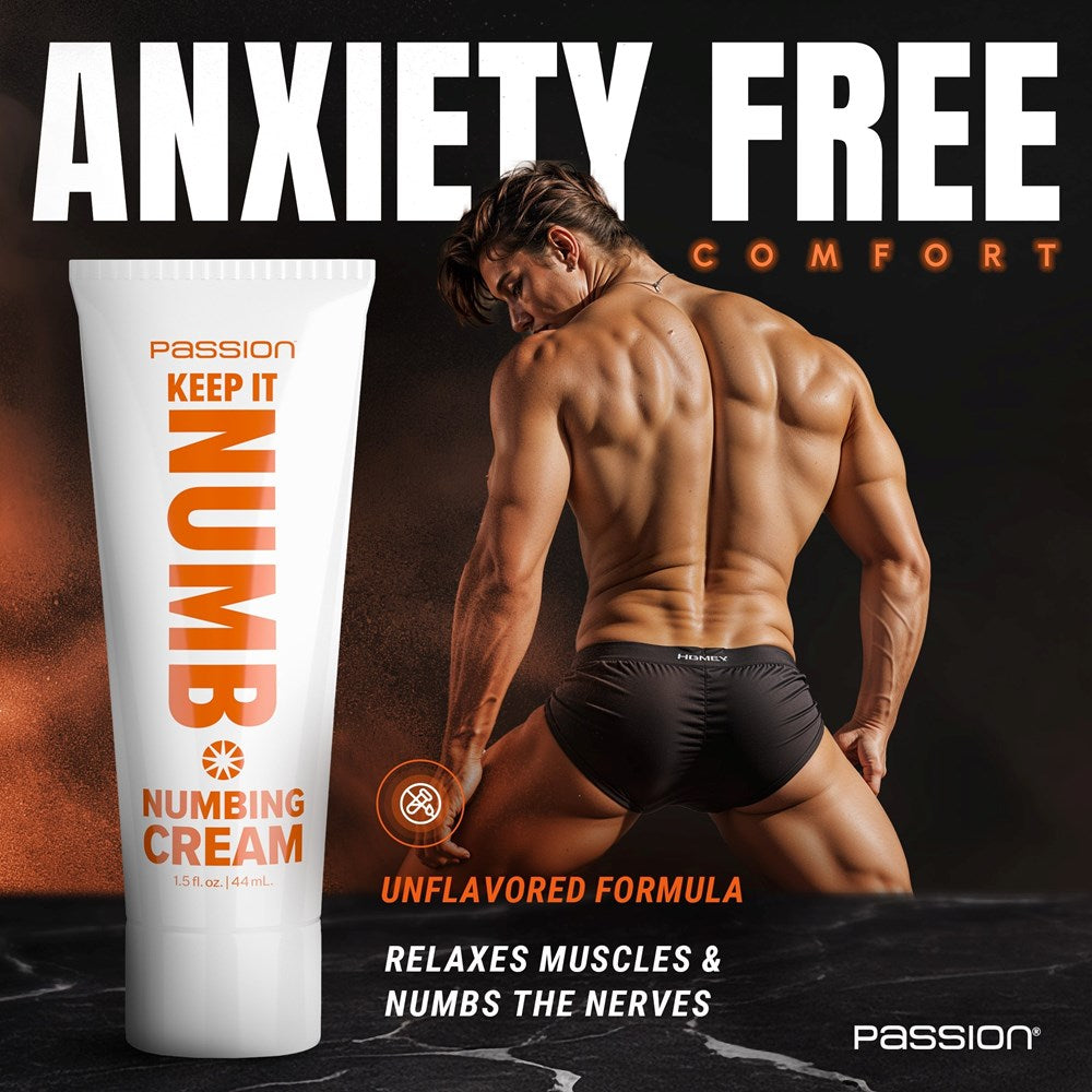 XR Brands Passion Keep It Numb Numbing Cream 44 ml - Lubricants and Lotions