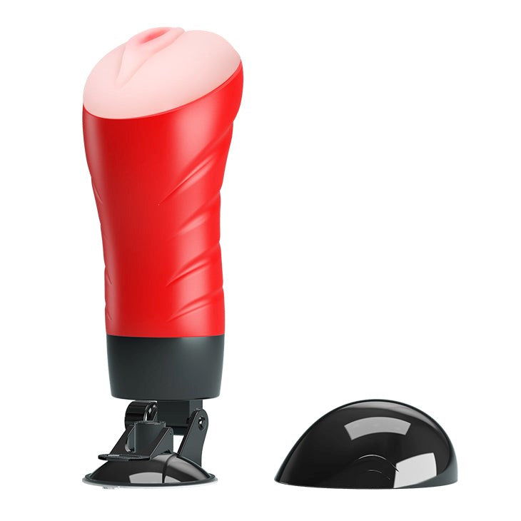 CRAZY BULL DELIA Suction Base Vibrating Vagina Stroker - Masturbators and Strokers