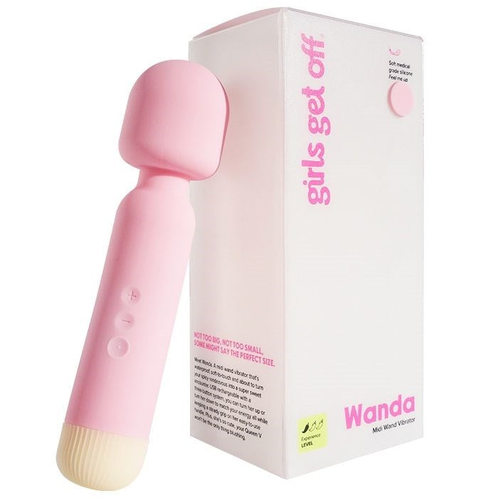 Girls Get Off Wanda Rechargeable Body Wand Massager - Body Wands
