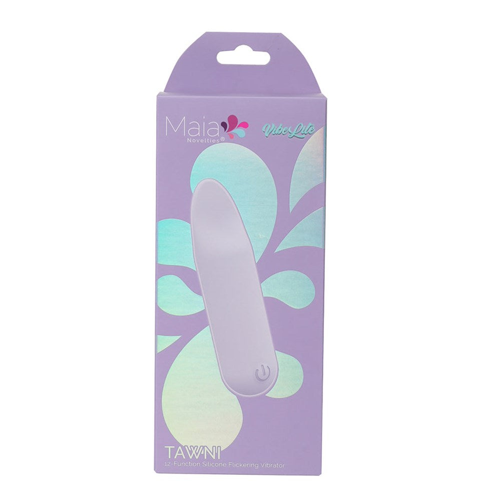 Maia TAWNI Rechargeable Bullet with Flickering Tip - Bullet Vibrators