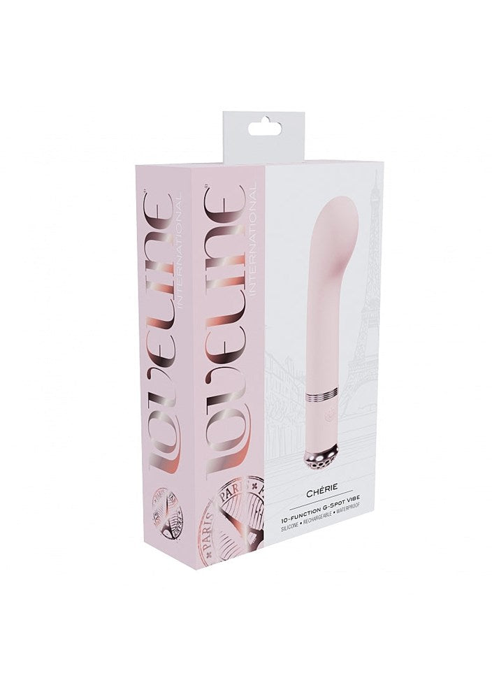 Shots Toys LOVELINE Cherie USB Rechargeable Vibrator - G-Spot Vibrators