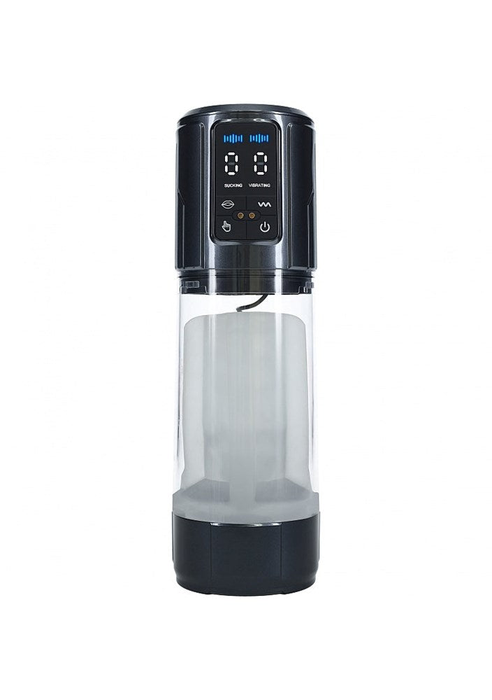 Shots Toys PUMPED UltraLift Rechargeable Auto Masturbator - Masturbators and Strokers