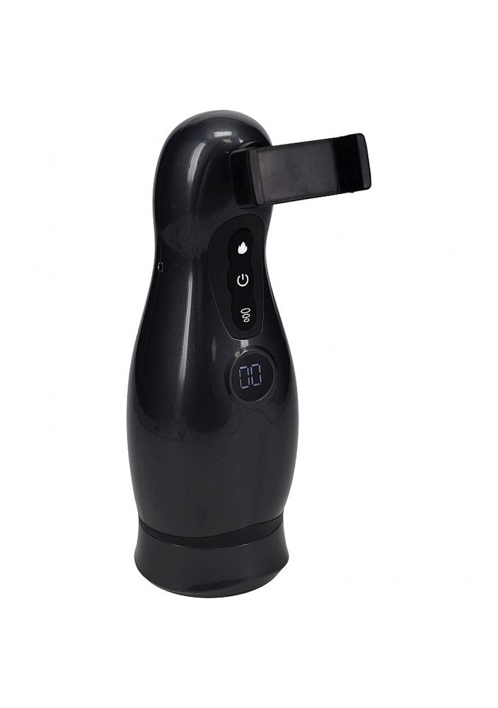 Shots Toys PUMPED Virtuo Vibrating Auto Masturbator - Masturbators and Strokers