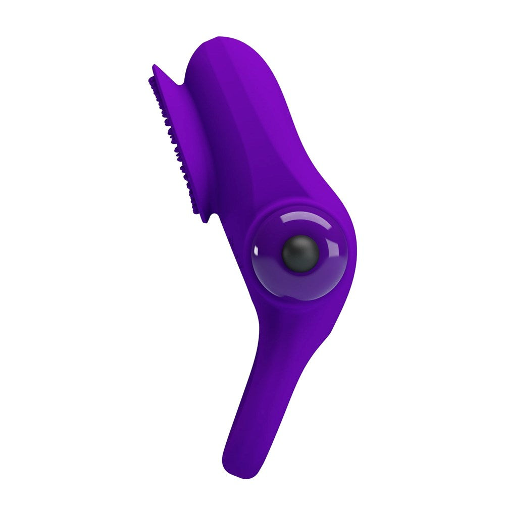 Pretty Love 10 Functions Silicone Vibrant Penis Ring II - Vibrating Cock Rings