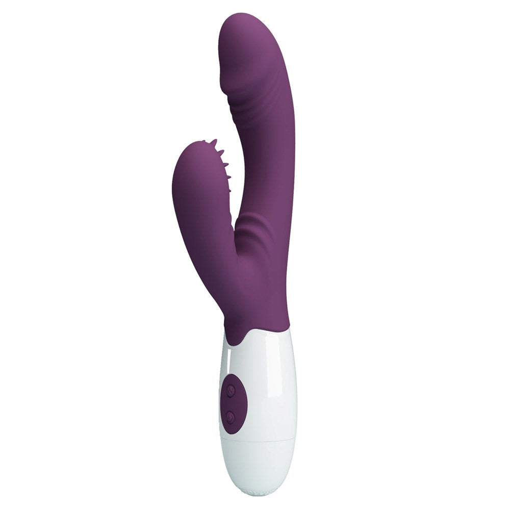 Pretty Love Andre Silicone Dual Rabbit Stimulator - Rabbit Vibrators