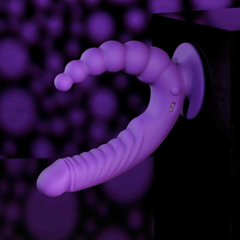 Evolved THE RIDER Double Ended Vibrator with Remote - Remote Control Vibrators
