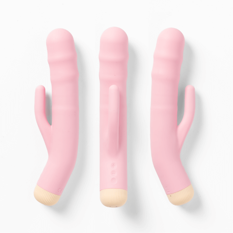 Girls Get Off DeeDee USB Rechargeable Thrusting Rabbit Vibe - Rabbit Vibrators