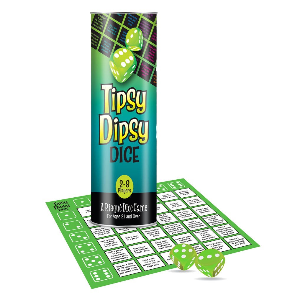 Little Genie Tipsy Dipsy Dice Drinking Game for Parties - Sex Games, Coupons and Tricks