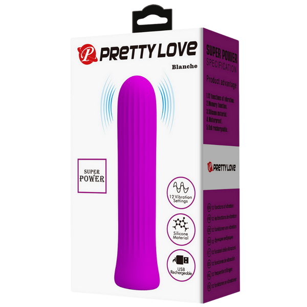 Baile Blanche Rechargeable Bullet Vibrator - Bullet Vibrators
