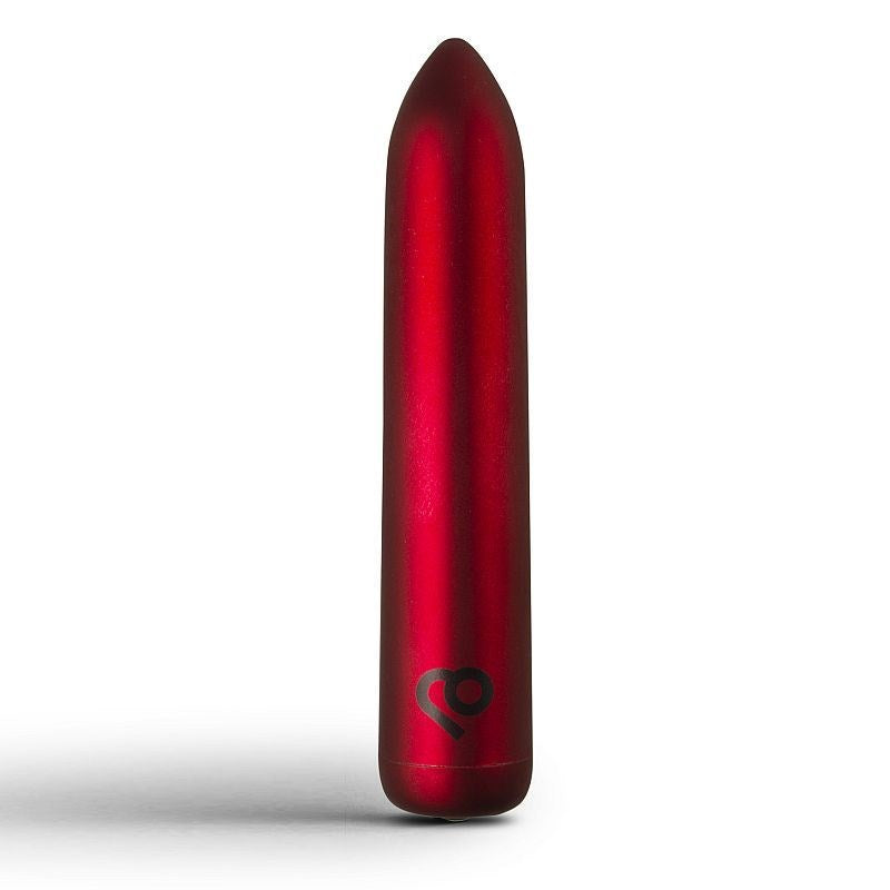 Rocks Off Poppy Red Rechargeable Bullet Vibrator - Bullet Vibrators