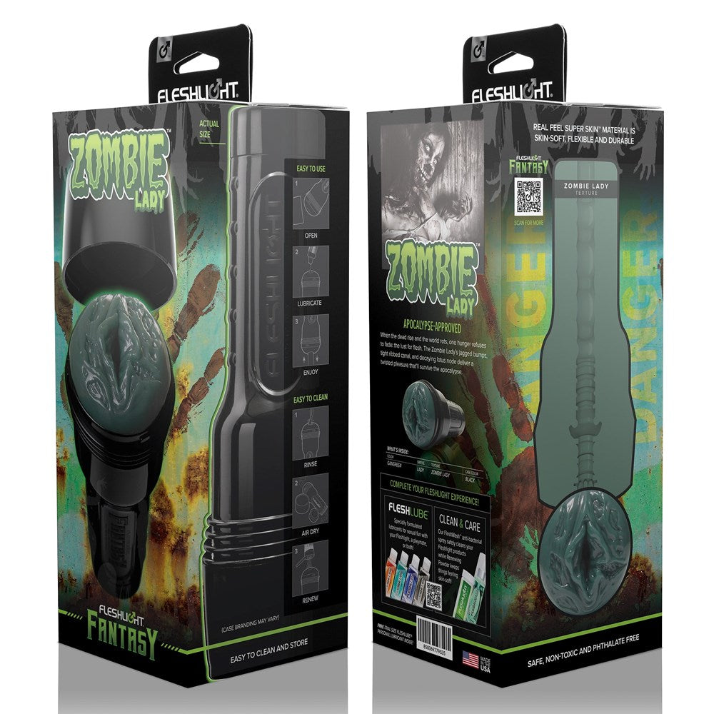 Fleshlight Fantasy Zombie Mens Pleasure Stroker - Masturbators and Strokers