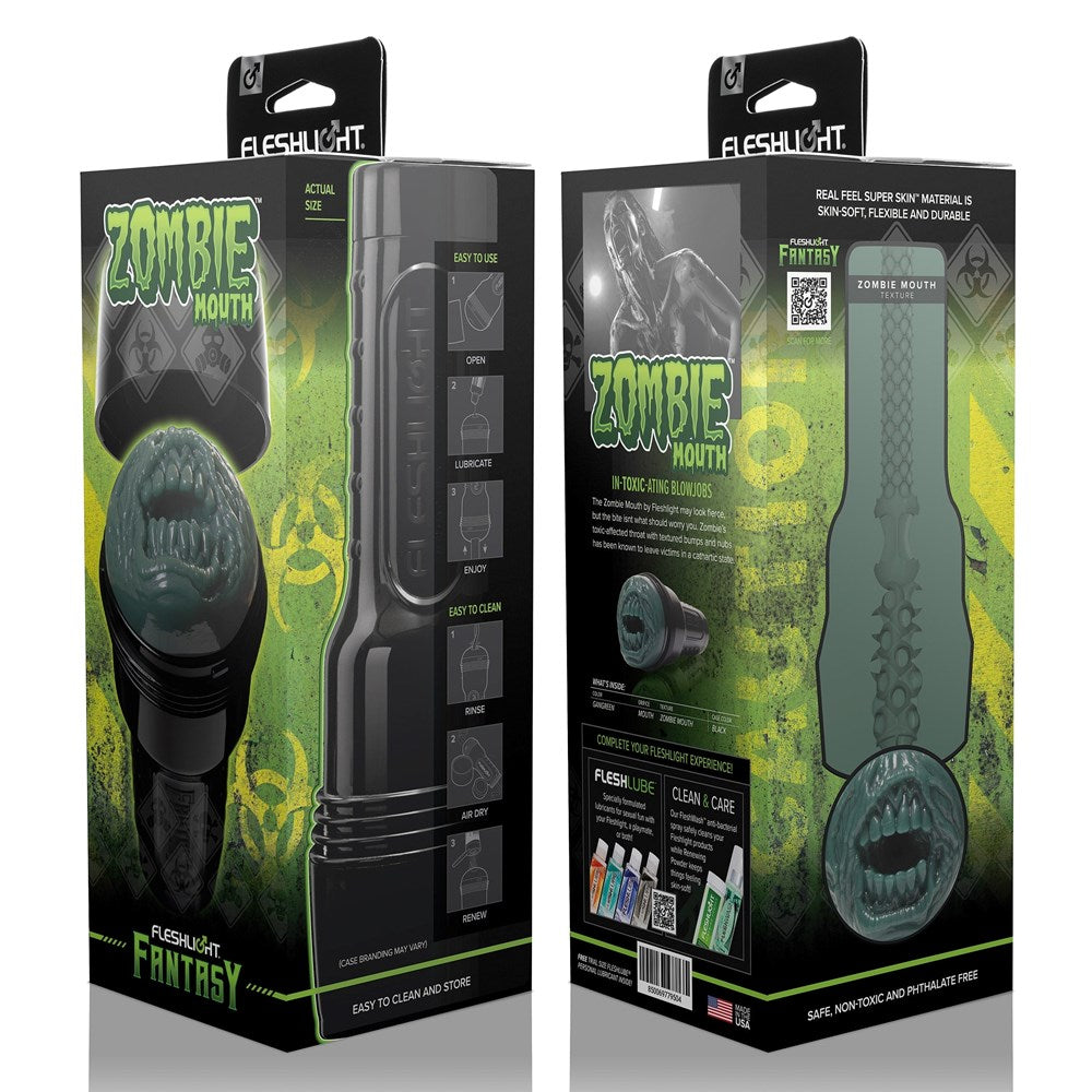 Fleshlight Fantasy Zombie Realistic Mouth Stroker - Masturbators and Strokers
