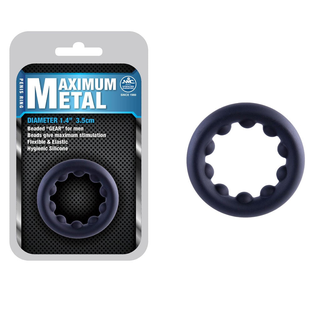 Nanma Maximum Metal 35 mm Mens Cock Ring - Steel Cock Rings