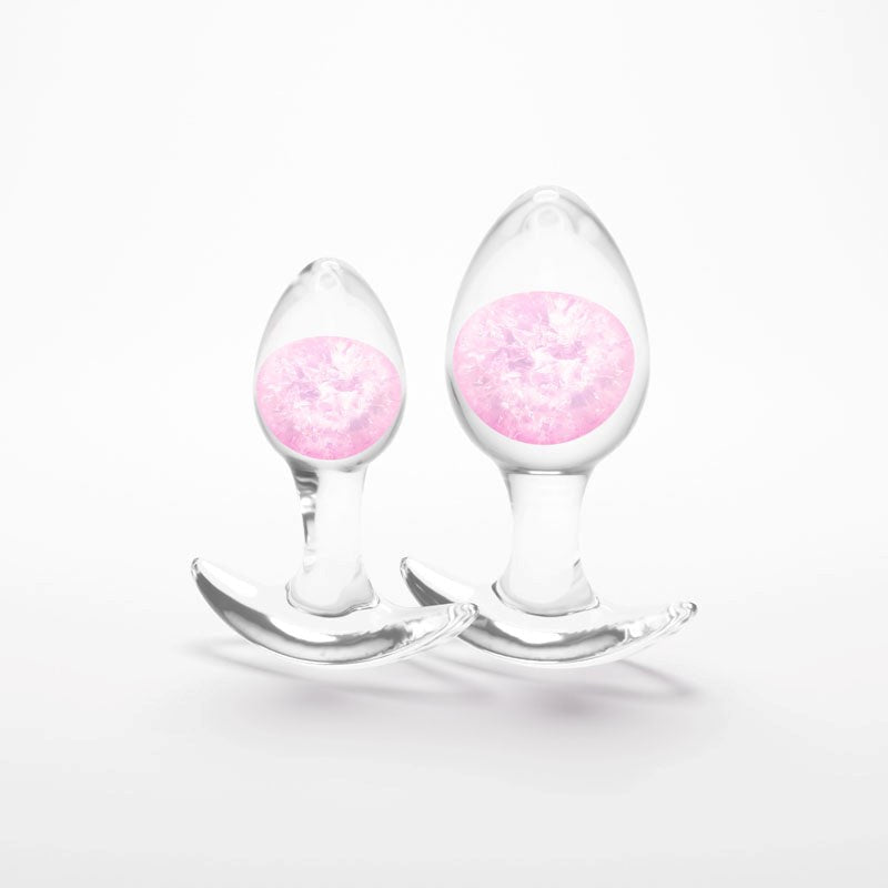 NS Novelties Glams Cosmic Butt Plugs Set of 2 Sizes - Butt Plugs
