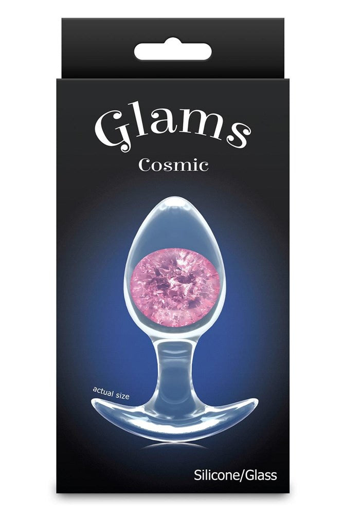 NS Novelties Glams Cosmic Medium Silicone Anal Plug - Butt Plugs