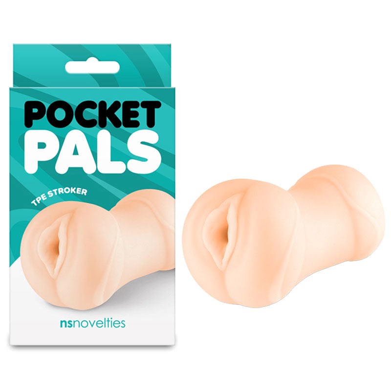 NS Novelties Pocket Pals Realistic Vagina Stroker - Masturbators and Strokers