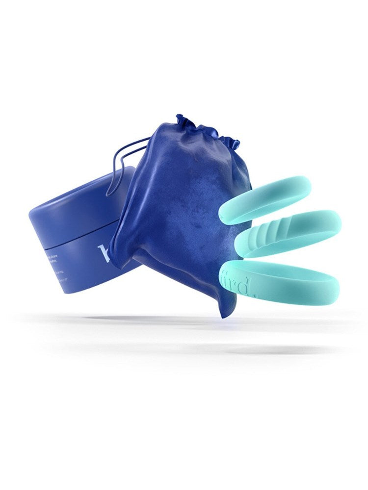 Biird Riin Set of 3 Silicone Penis Rings - Cock Ring Sets