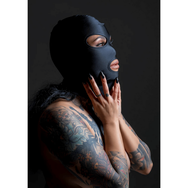 Scala TABOOM Comfortable Stretchy Spandex Hood - Bondage Hoods