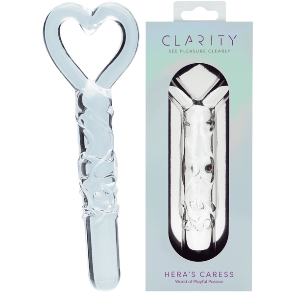 Creative Conceptions Heras Caress Borosilicate Glass Dildo - Glass Sex Toys