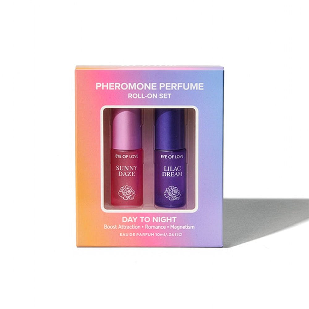 Eye Of Love Love In Bloom Sex Perfume Roll-On Set Day to Night - Sex Pheromones and Perfumes
