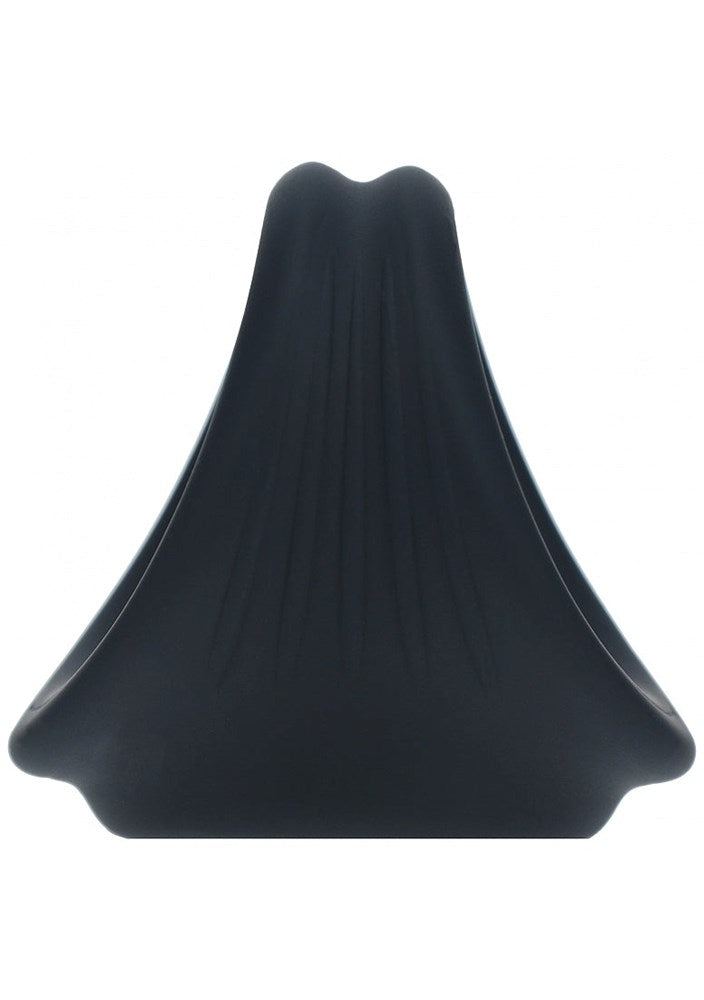 Shots LEVELZ Stretchy Silicone Cock and Ball Harness - Stretchy Cock Rings