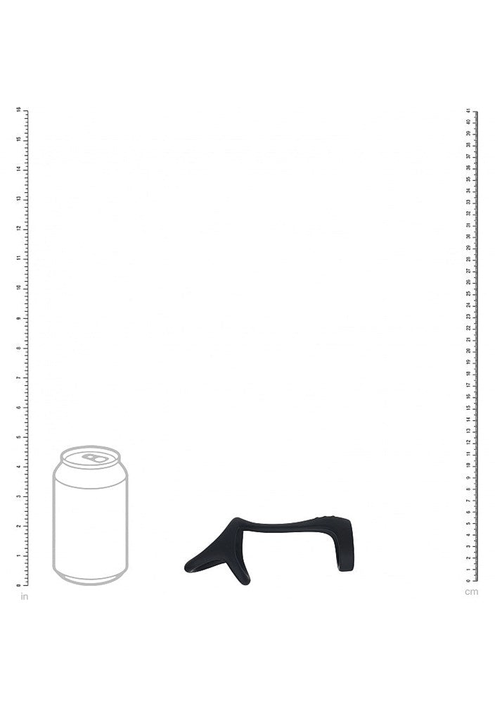 Shots LEVELZ Tri O Silicone Shaft Cock and Ball Ring - Stretchy Cock Rings