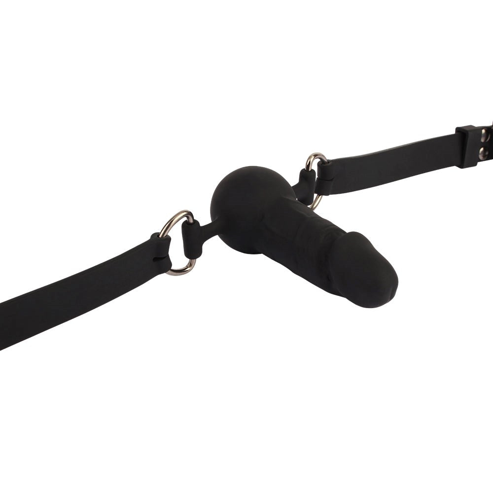 Chisa Bondage Play Fully Adjustable Dildo Gag - Bondage Gags and Bits