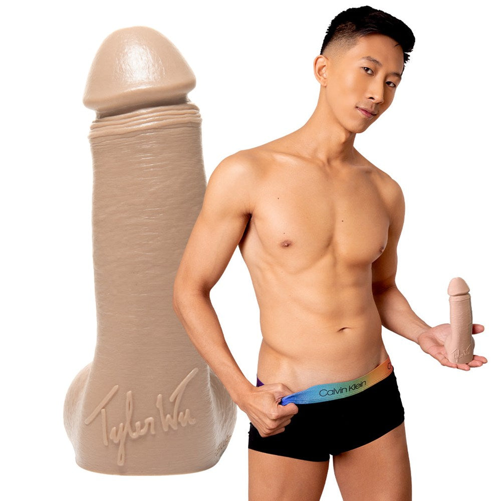 Fleshjack Boys Tyler Wu Realistic Silicone Dildo - Masturbators and Strokers