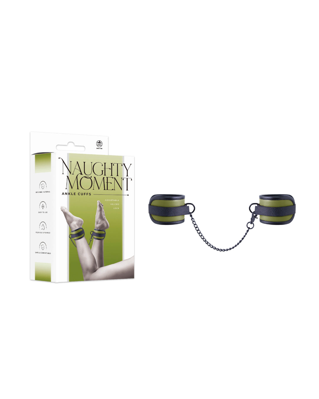 Nanma Corporation Naughty Moment Adjustable Ankle Cuffs - Cuffs And Restraints