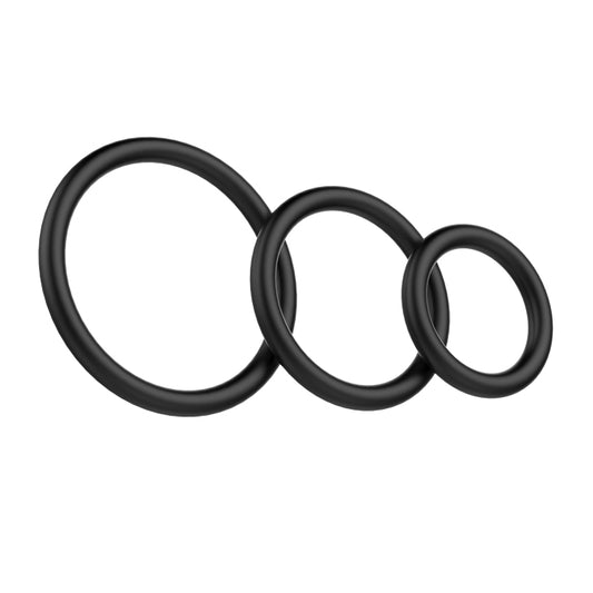 Baile Pretty Love RUBBER SET Mens Cock Ring Set