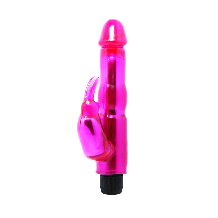 Baile Solid Jelly Feel Multi Function Rabbit Vibrator - Rabbit Vibrators
