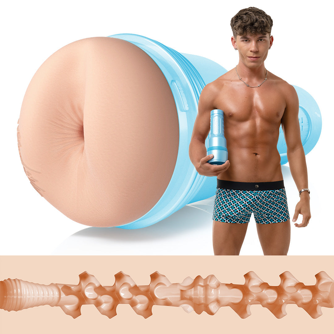Fleshjack Boys Drake Von Cock'd & Loaded Masturbator - Masturbators and Strokers