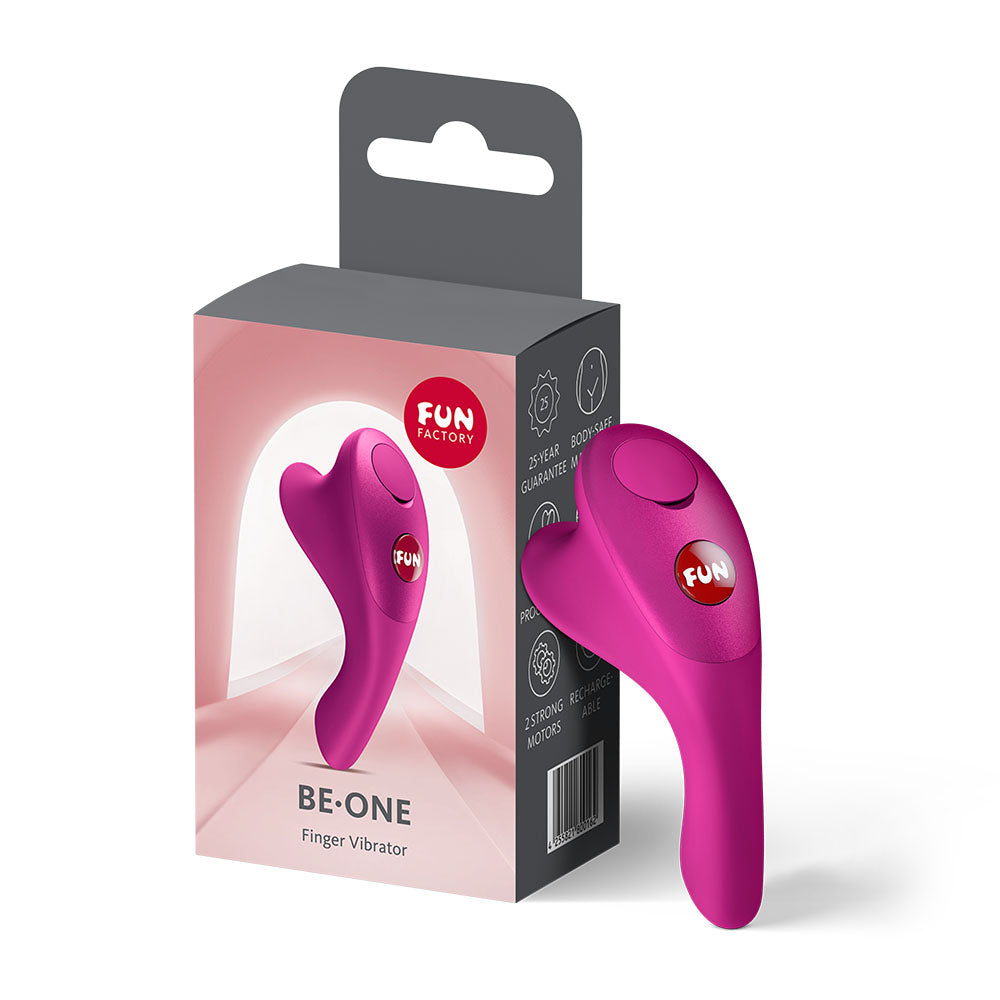 Fun Factory BE-ONE USB-C Rechargeable Finger Stimulator - Finger and Tongue Vibrators