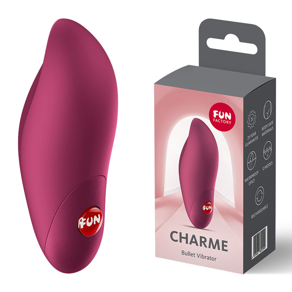 Fun Factory CHARME Rechargeable Bullet Vibrator - Bullet Vibrators
