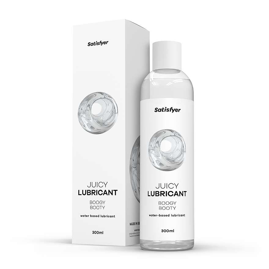 Satisfyer Juicy Boogy Booty Water Based Anal Lubricant - Water Based Lubes