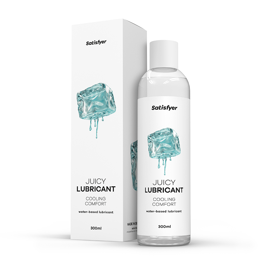 Satisfyer Juicy Cooling Comfort Water Based Sexy Lubricant - Water Based Lubes