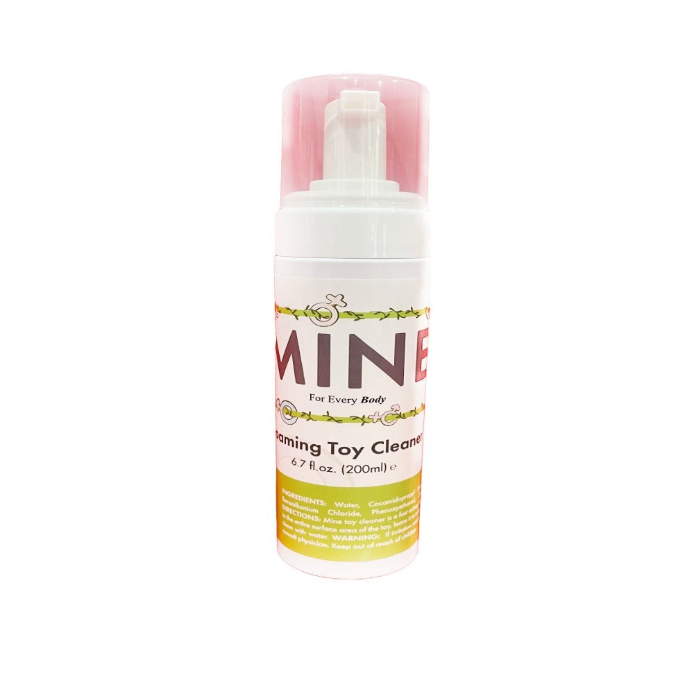 MINE Foaming Toy Cleaner - Powerful Cleaning for Adult Playtime - Adult Toy Cleaner
