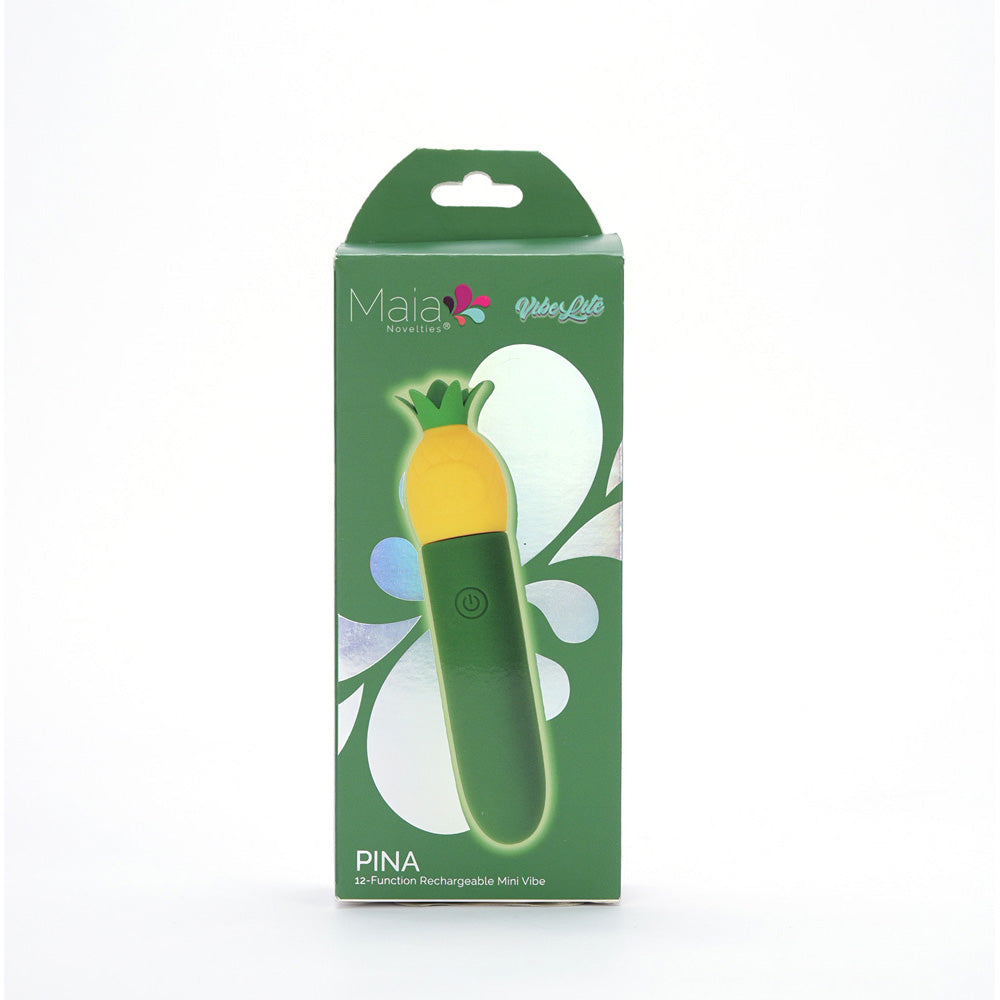 Maia PINA 10 Functions USB Rechargeable Bullet Vibrator - Bullet Vibrators