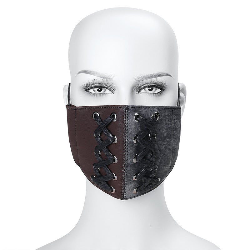 Steampunk Strappy Replaceable Filter Mask by BDStyle - Masks And Blindfolds
