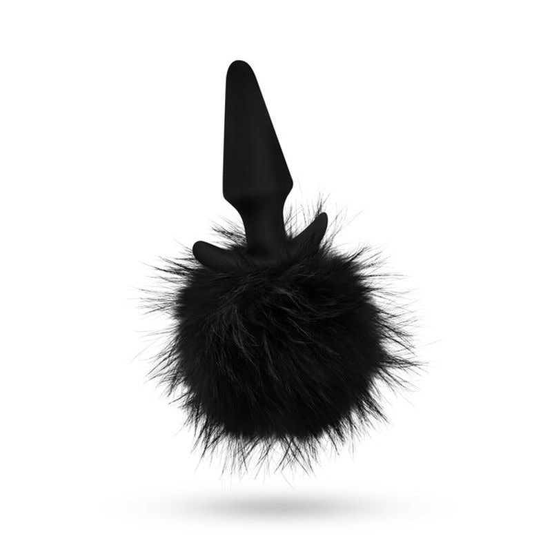 Anal Adventures Platinum Rabbit Tail Plug - Butt Plugs