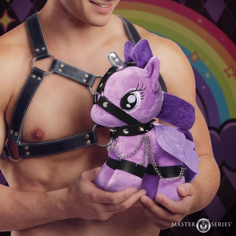 Raven Bondage Pony Party Gift by XR Brands - Party Gifts and Novelties
