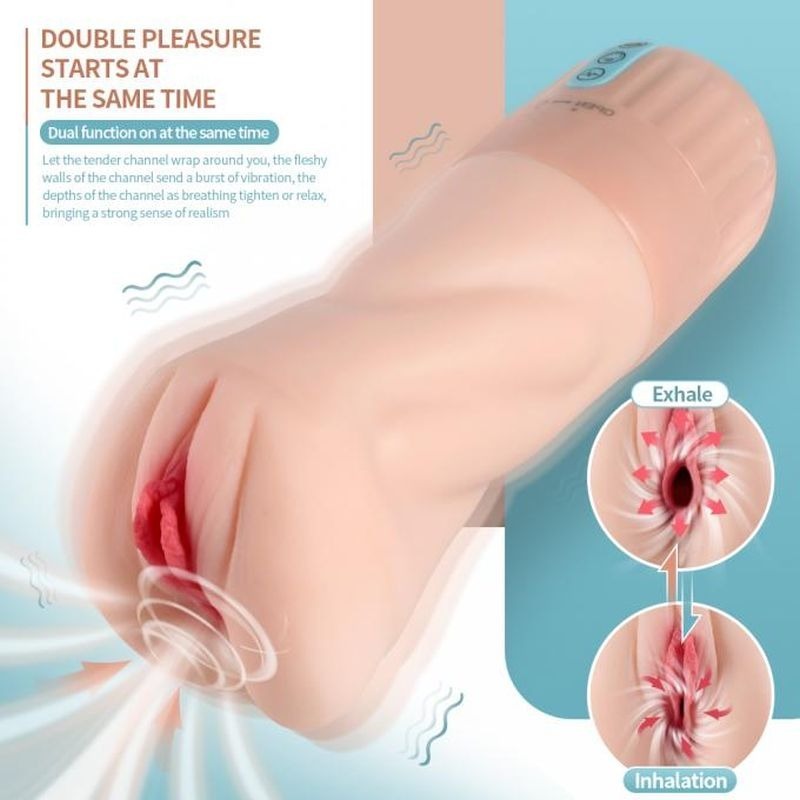Suctroker Dual Density Sucking Vaginal Masturbator V2.0 - Masturbators and Strokers