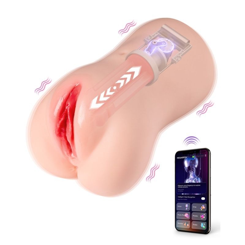 Eliza App Controlled Vaginal Masturbator by XISE - Masturbators and Strokers