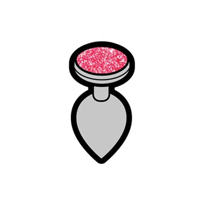 Gem Butt Plug Enamel Pin by Wood Rocket - Party Gifts and Novelties