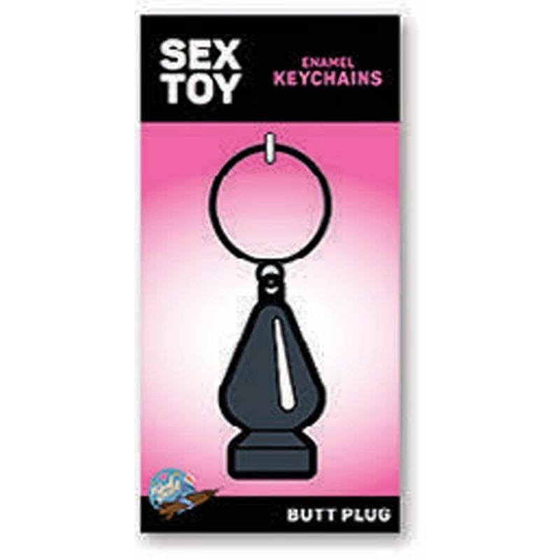Butt Plug Keychain by Wood Rocket - Party Gifts and Novelties