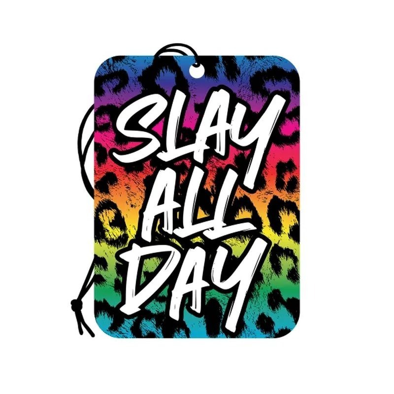 Slay All Day Novelty Air Freshener by Wood Rocket - Party Gifts and Novelties