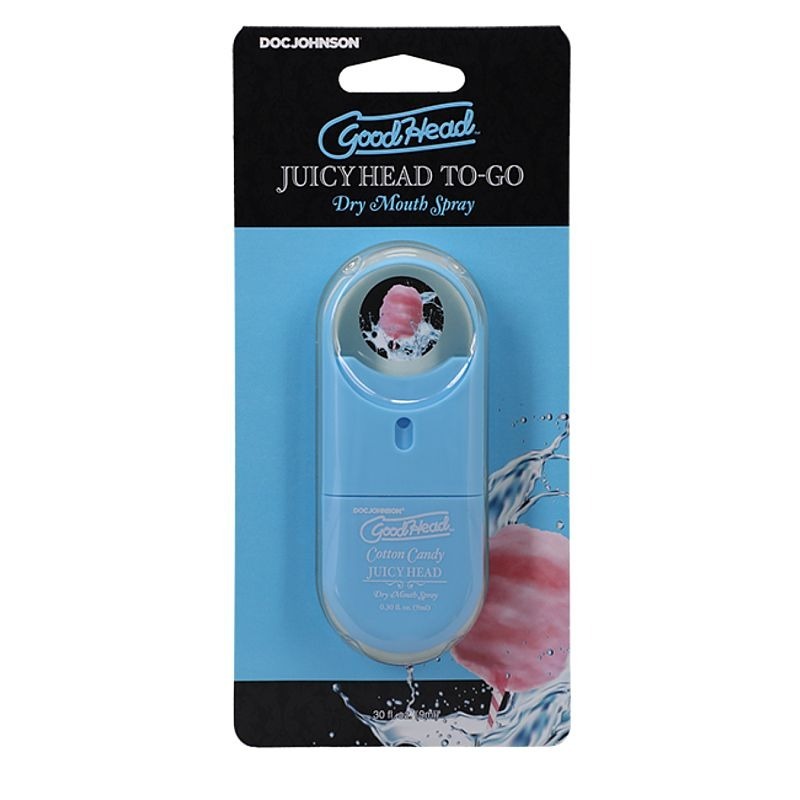 GoodHead Juicy Head Spray To-Go Cotton Candy - Delay and Excite Sprays