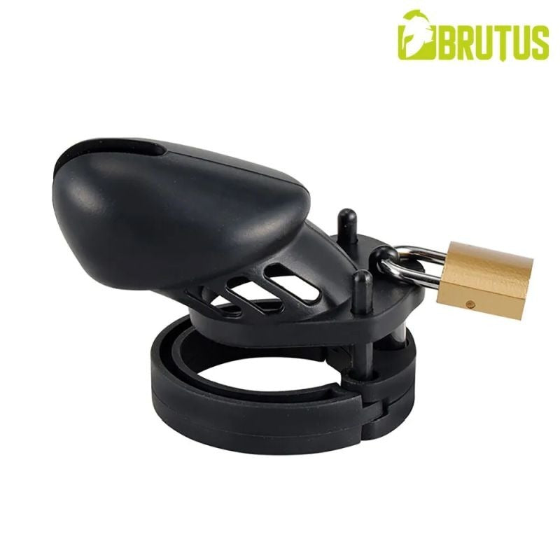 Denial Silicone Chastity 2 Cage Set by Brutus - Male Chastity