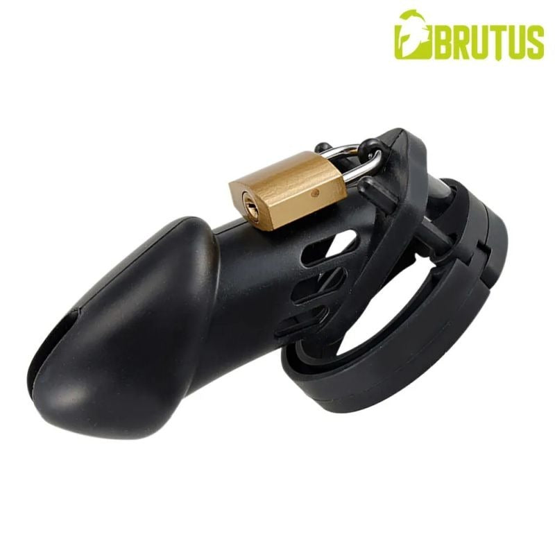 Denial Silicone Chastity 2 Cage Set by Brutus - Male Chastity